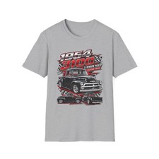 1954 Chevy 3100 5-Window Pickup T-Shirt | Vintage Truck Graphic picture