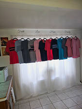 Vineyard Vines Edgartown Polo Shirt Lot Size M Striped Multicolor Pima Blend picture