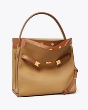 *RARE* Tory Burch Lee Radziwill Small Double Bag  NWT  Auth NO DUTIES US EU UK picture