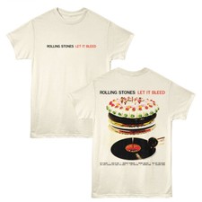 The Rolling Stones Let It Bleed Album Cover Men's T Shirt Rock Band Merch picture