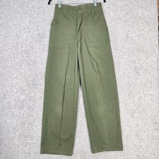 Vintage OG-507 Pants Mens fit 27x29 Olive Green cargo Military Utility distress picture