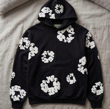 ✅BRAND NEW✅ Denim tears “Black” Hoodie Ready To Ship🚚💨 Size Medium picture