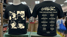 Gorillaz The Mountain Tour 2026 Shirt Europe UK Dates Back T-Shirt P082 picture