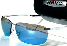 NEW* REVO DESCEND Z Metal Satin Chrome POLARIZED Blue Water Sunglass 1170 03 BL picture
