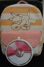 Pokemon Pikachu Striped Mini Backpack picture