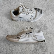 Nike Metcon 9 Mens Training Shoes White Grey FD5431-100 Size 9.5 picture
