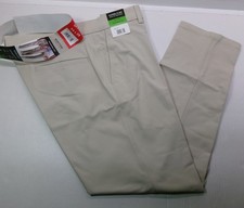 Reaction Kenneth Cole Techni-Cole Performance pant Modern Fit Tan 34W X 29L picture