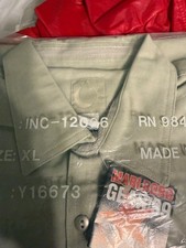 Vintage Marlboro Gear 99 Work Shirt Mens XL Beige Canvas Ranch Cowboy NEW NWT picture