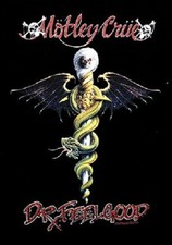 MOTLEY CRUE Dr. Feelgood Metal Rock Music Band Concert T-Shirt Men's M L XL XXL picture