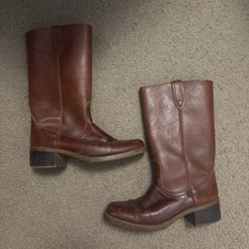 Vintage DINGO Acme Tall Campus Boots Size 8.5 Men USA Chunky 5925 picture