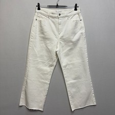 NWT Ann Taylor LOFT The Wide Leg Crop High Rise Curvy Jeans 4P 4 Petite C066 -26 picture