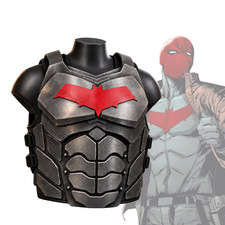 Red Hood EVA Foam Armor Vest Batman Dark Knight Red Bat Chest Cosplay Costume 3D picture