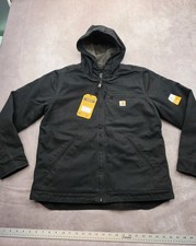 New Carhartt Iconic Washed Duck Sierra Jacket Womens Size Medium Level 3 Warmest picture