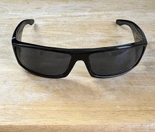 Authentic Spy Optic Cooper Sunglasses Gloss Black Frame Gray Tinted Lenses picture