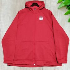 Alaskan Hardgear Red Hoodie Full Zip Jacket Sweater Mens XL Duluth Trading Co picture