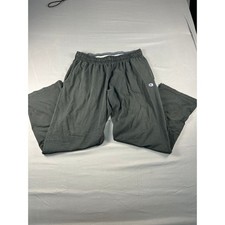 Champion Authentic Athleticwear Mens 2XL Black Sweatpants Straight Leg Pockets picture
