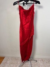 Fleur du Mal Red Silk Slip Dress XS picture