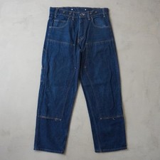 Vintage Prison Blues Double Knee Work Jeans 34x30 Mens Blue Carpenter USA Made picture