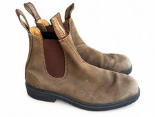 Blundstone Chelsea Boots Brown Leather AU 6.5 US 7.5 Distressed SPS picture