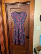 Vintage Jim Thompson Cotton Dress Size 10 picture