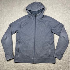 Lululemon City Sweat Full Zip Hoodie Jacket Men L Athletic Blue Gray Athleisure picture
