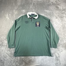 Polo Ralph Lauren Rugby Polo Shirt Mens XL PRL Crest Patch Preppy League Champs picture