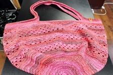The Happy Hippie, New Handmade Oversized Bag, oversized round bottom picture