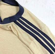Vintage 1970s-1980s Adidas trefoil Ringer Shirt medium slim fit picture