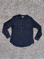 Equipment Femme Semi Sheer Utility Silk Button Down Blouse picture