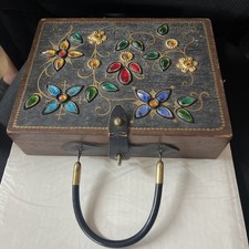 Vintage 1965 the Original Box Bag by Enid Collins of Texas picture