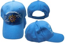 Conch Republic Key West 1828 Aqua Blue Cotton Adjustable Embroidered Hat Cap picture
