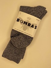 [3 Pack] Bombas Blue Marl Crew Socks picture