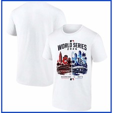 💥HOT ITEM 2026 Cleveland vs Tampa Bay City Skyline Stadium Graphic T-Shirt picture