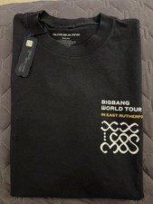 BIGBANG World Tour Men's Black Jersey Crewneck sz M (Limited Edition) Authentic picture