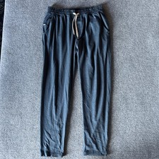 Vuori Ponto Performance Pants DreamKnit Blue Stretch Lounge Gym V418 Men’s XL picture
