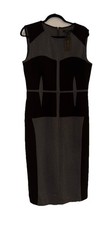 NWT BCBG Maxazria Karlie Stylish Flattering Sheath Dress Exposed Zipper Sz Lg picture