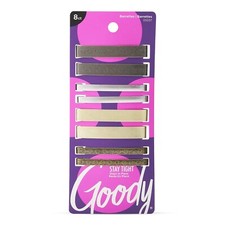 Goody Hair Barrettes Clips - 8 Count Assorted Colors - Slideproof and Lock-In... picture