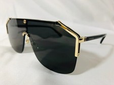Authentic New Gucci GG0291S Gold / Grey Lens Shield Sunglasses 100% UV picture