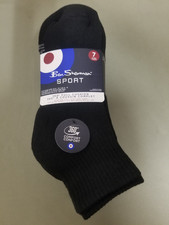 New Ben Sherman Mens 7 Pack Full Cushion Quarter Cut Socks. Shoe Size 6 - 12 picture