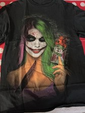 The Joker Girl T Shirt Black M picture
