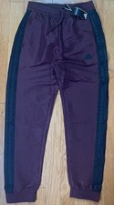 Adidas Multi-Sport Aurora Ruby/Black Training Track Pants KA5189, Men’s MT - NWT picture