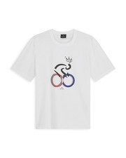 PS Paul Smith Graphic Tee Men's XXL White Crew Neck Short Sleeve Pullover picture