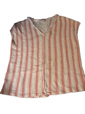 Waverly Striped Women’s Sleeveless Top - Large picture
