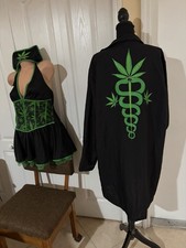 Dr. Ken Abyss Cannabis Collection Marijuana Dispensary Halloween Costume Set picture