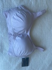 Underoutfit Comfort Shaping Bra Adjustable Straps Lilac L $42 Retail picture