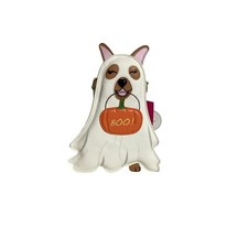 Betsey Johnson Glow In The Dark Spooky Ghost Dog Crossbody Bag NEW Kitsch Novelt picture