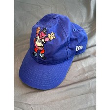 New Era 9TWENTY Blue Embroidered Cartoon Mascot Baseball Hat picture