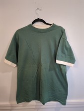 Vintage A.D.E. Absolute Quality Made In USA Mock Layer Two Tone T-Shirt picture