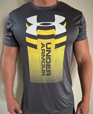 UA Under Armour Men's Arrow Logo Tee Top Athletic Muscle Gym Shirt New With Tags picture