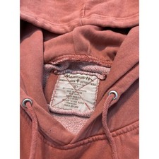 Vintage Traverse City Faded Red Graphic Hoodie Rustic Pullover Sweatshirt picture